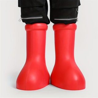 Men's Red Astroboy Boots Trendy High Cartoon Round Toe Big Red | Canada  Men's Red Astroboy Boots Trendy High Cartoon Round Toe Big Red | Canada