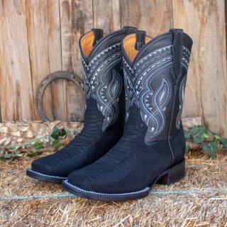 Men's Black PYTHON Snake Faux Leather Square Toe Cowboy Western | Canada  Men's Black PYTHON Snake Faux Leather Square Toe Cowboy Western | Canada