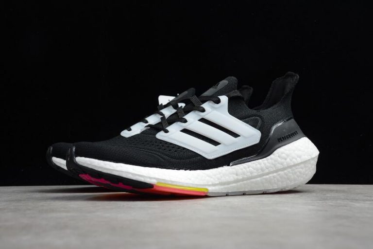 adidas ultra boost 21 black white