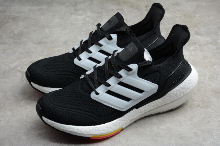 adidas ultra boost 21 black white